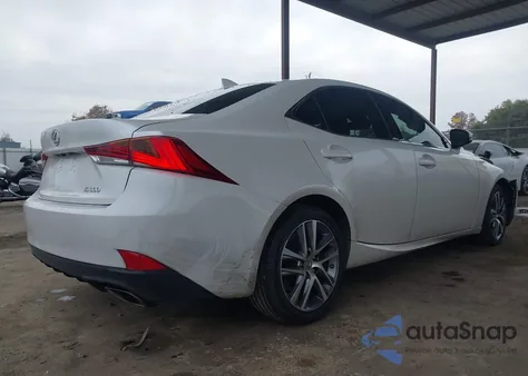 2019 Lexus Is 300 z USA, uszkodzony, nr VIN JTHBA1D24K5094864